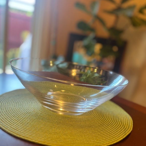 Tiffany & Co. 12” Glass Bowl - Picture 7 of 9